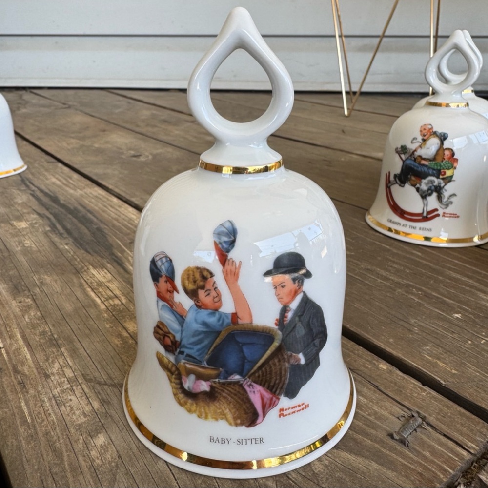 Vintage Norman Rockwell Bells - Picture 7 of 15